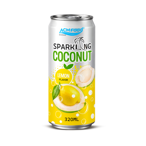 ACM Sparkling Coconut water with Lemon flavor  320ml