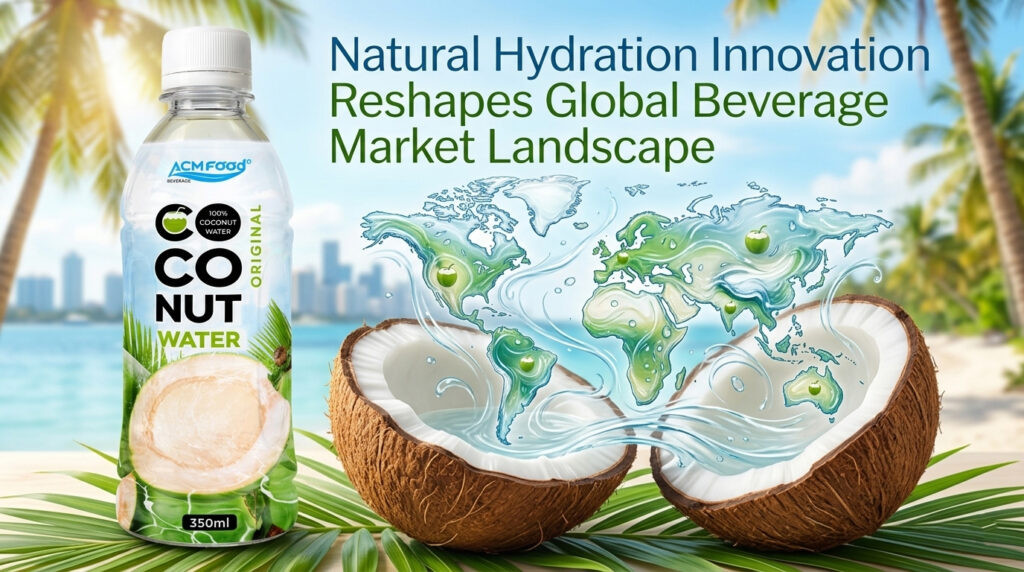 Natural Hydration Innovation Reshapes Global Beverage Market Landscape