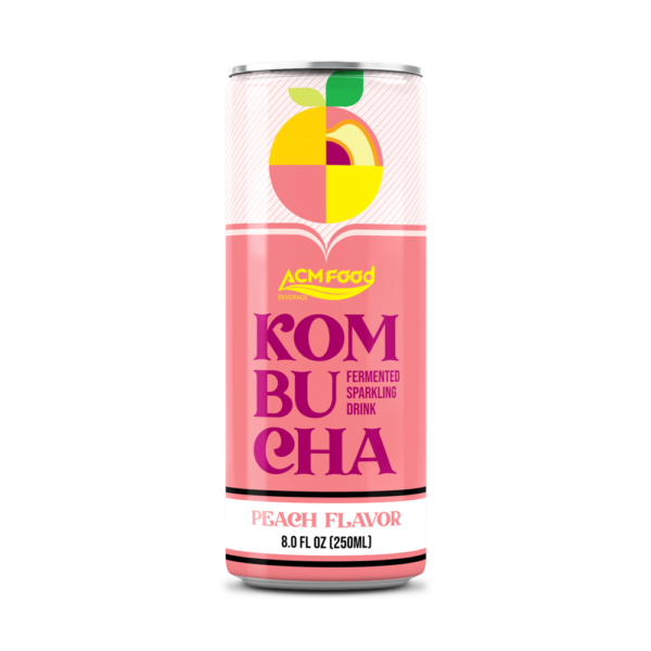 ACM Kombucha Peach flavor 250ml