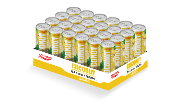 Alternative view of 320ml Sparkling  Coconut  Water Pineapple Flavor