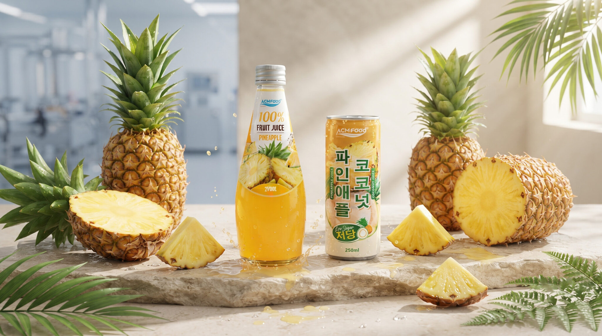Jugo de Piña OEM para Importadores, Mayoristas y Marcas Privadas - 1