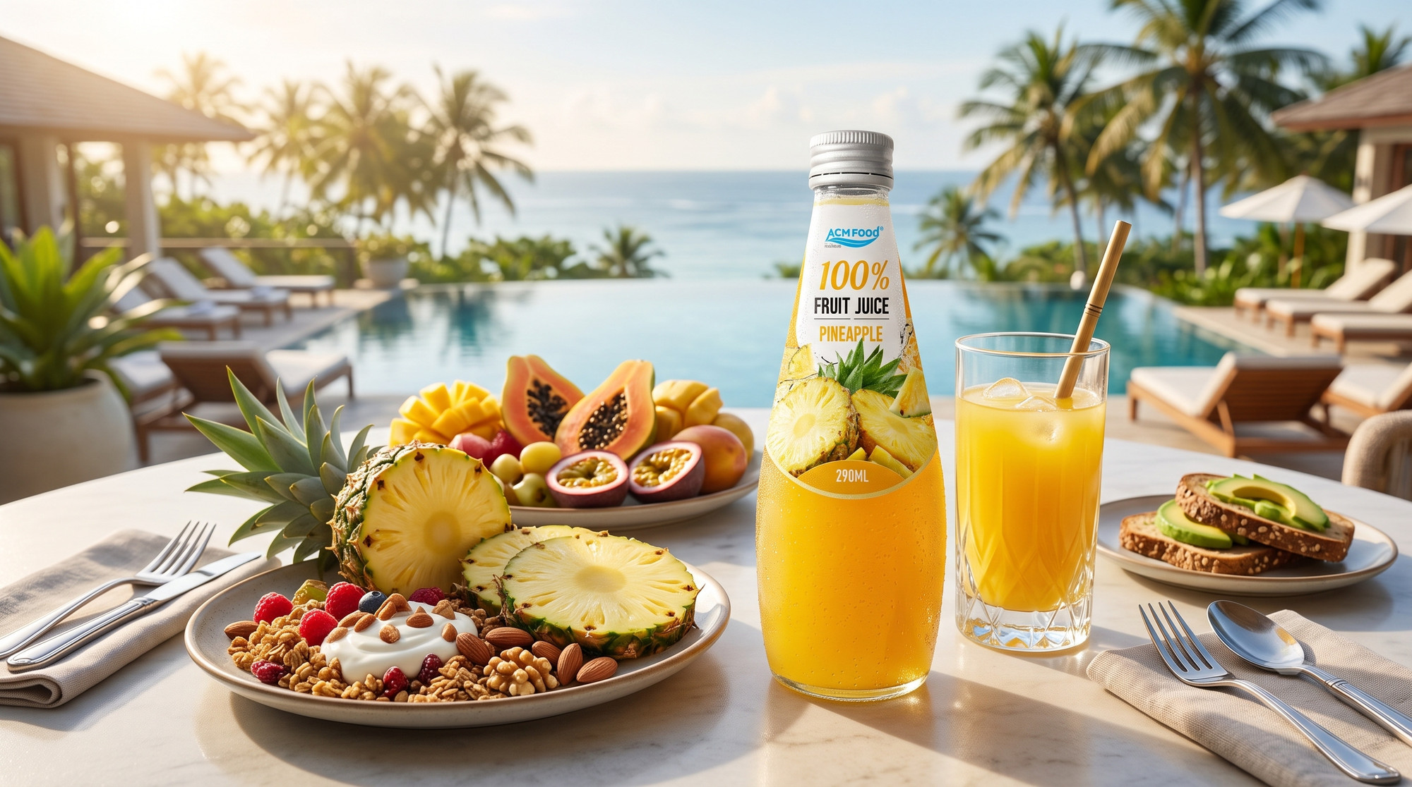 Pineapple Juice OEM for Importers, Wholesalers & Private Labels - 1