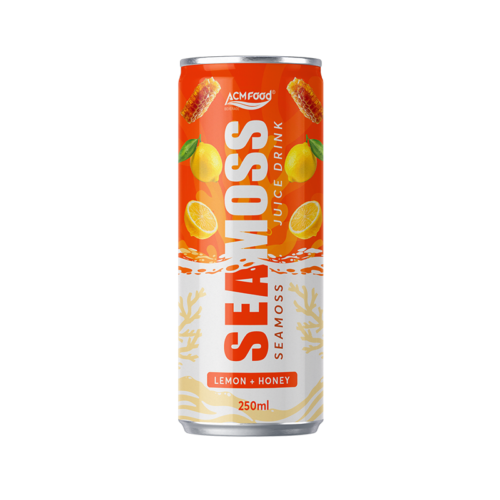 Sea Moss Juice 250ml Can with Lemon and Honey