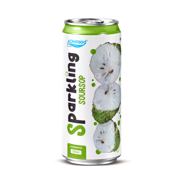 ACM Soursop Fruit Flavored Sparkling Soft Drink 320ml