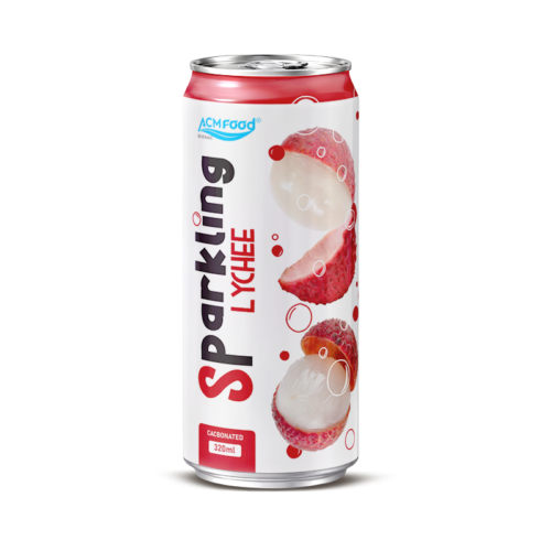 ACM Lychee Fruit Flavored Sparkling Soft Drink 320ml