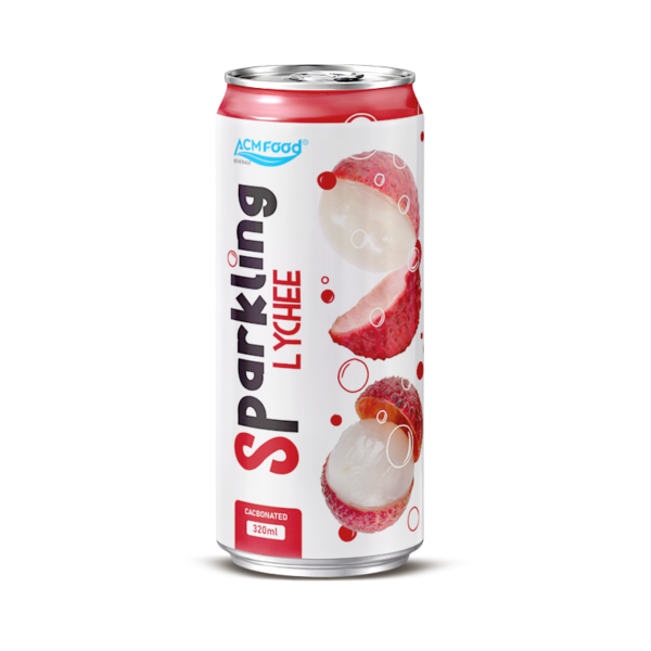 ACM Lychee Fruit Flavored Sparkling Soft Drink 320ml