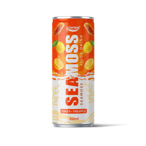 Sea Moss Juice 250ml Can with Lemon and Honey