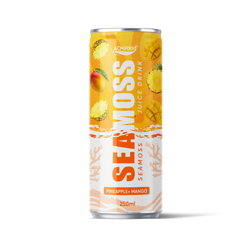Sea Moss Juice 250ml Can with Mango and Pineapple