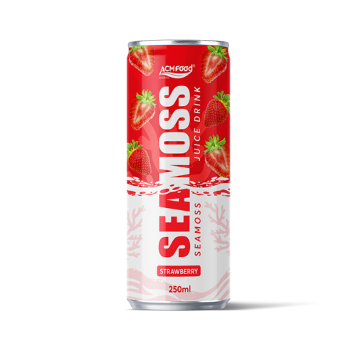 Sea Moss Juice 250ml Can with Strawberry