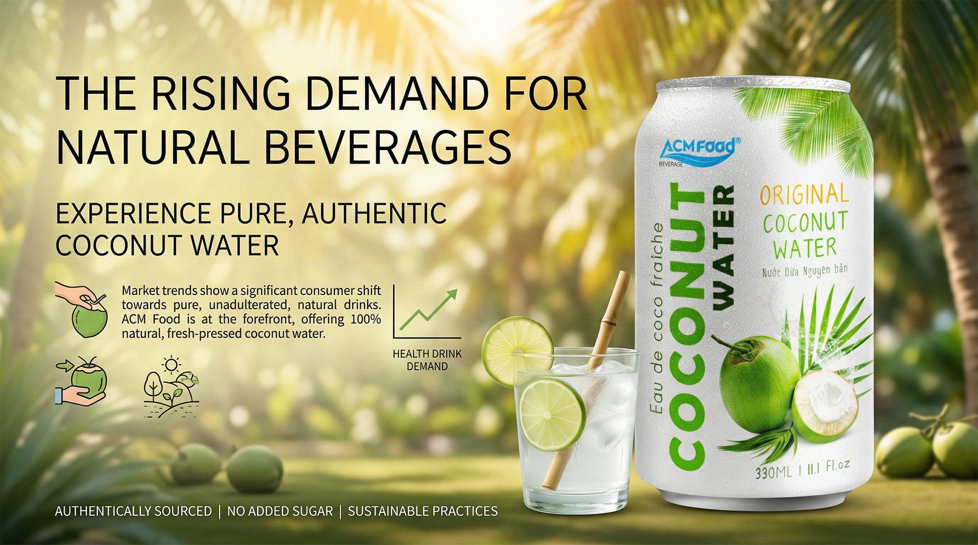 The Rising Demand for Natural Beverages