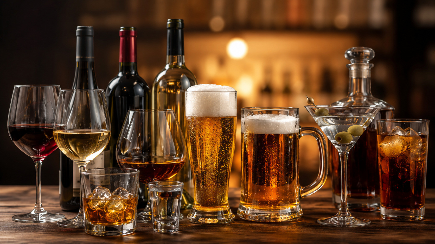 Types of Beverages - Alcoholic Beverages