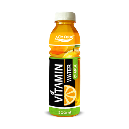 ACM Vitamin Water with Orange Flavor 500ml PET Bottle