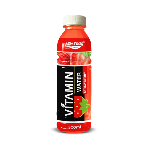 ACM Vitamin Water with Strawberry Flavor 500ml PET Bottle