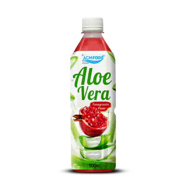500ml ACM Aloe Vera Juice with pomegranate Flavor
