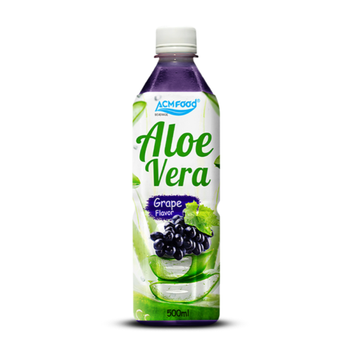 500ml ACM Aloe Vera Juice with Grape Flavor
