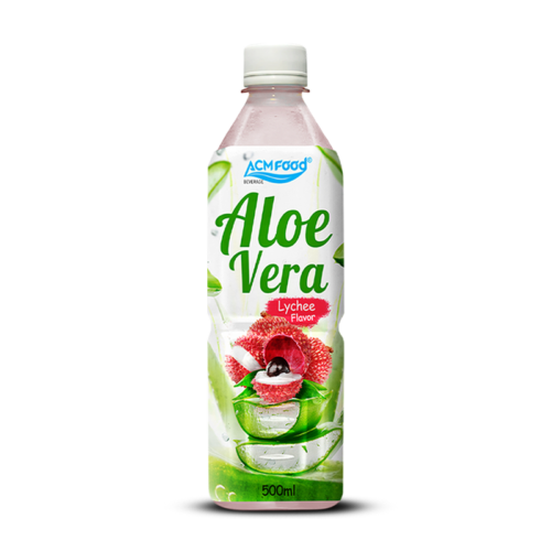500ml ACM Aloe Vera Juice with Lychee Flavor