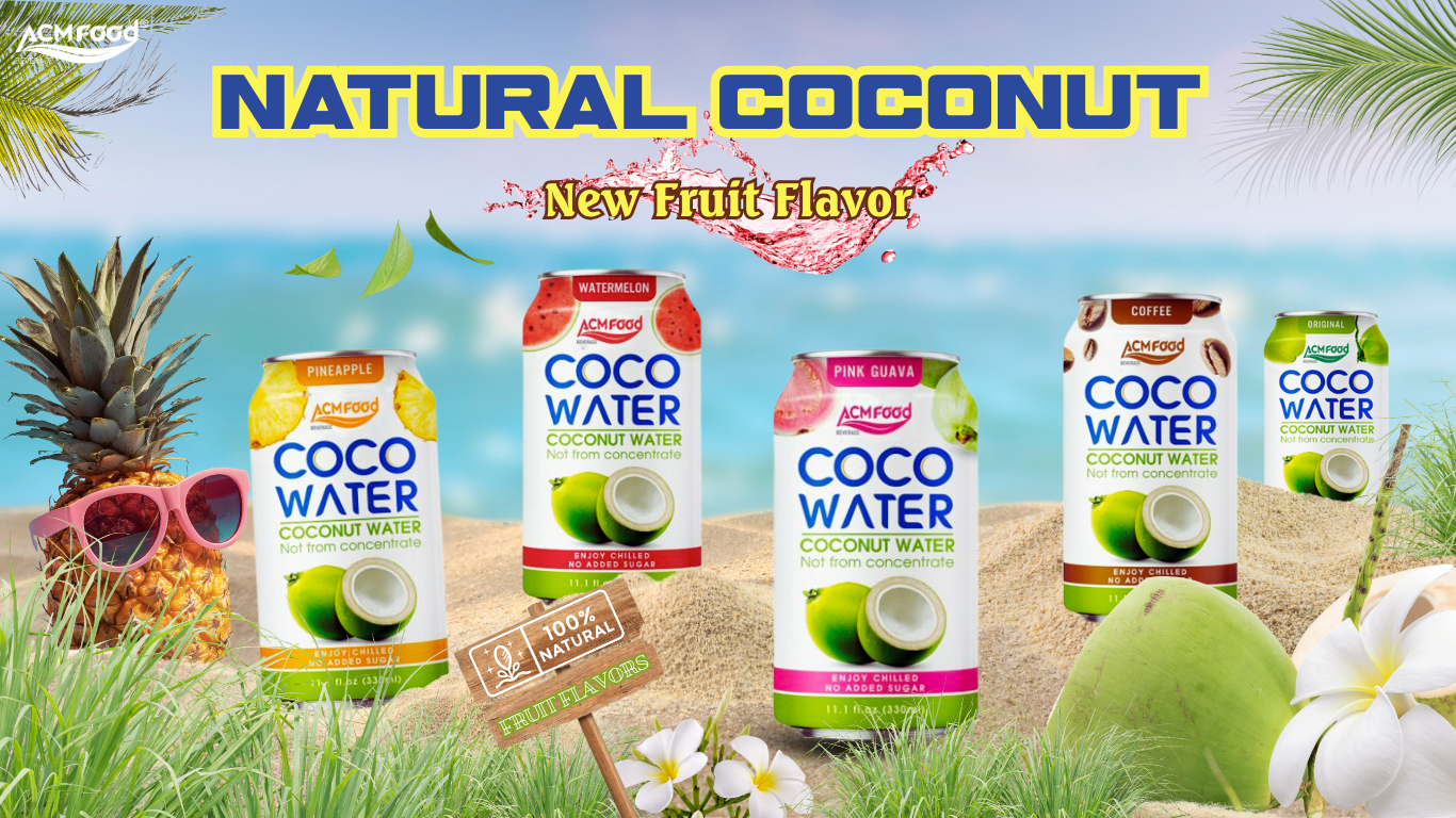 Coconut Water Combined with Fruit Flavors: The Key to Diversifying the Modern Beverage Experience