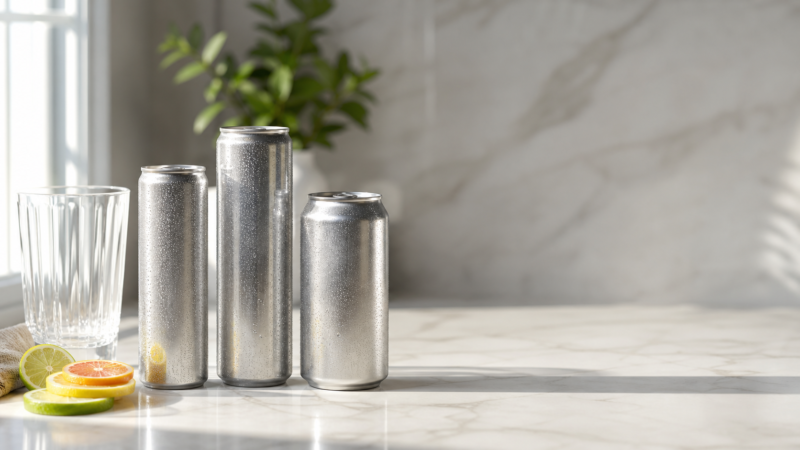 Sleek, Slim or Standard: Choosing a Beverage Can Format