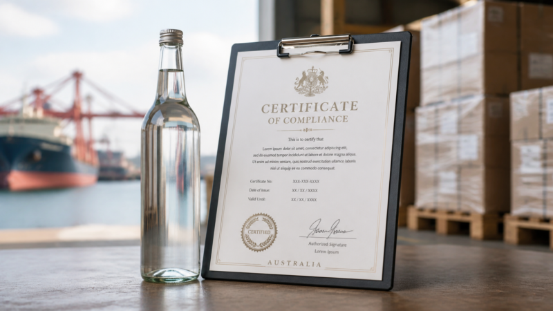Beverage Certifications for Australian Importers