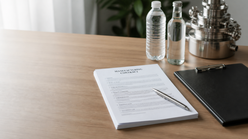 What Belongs in a Beverage Contract Manufacturing Agreement