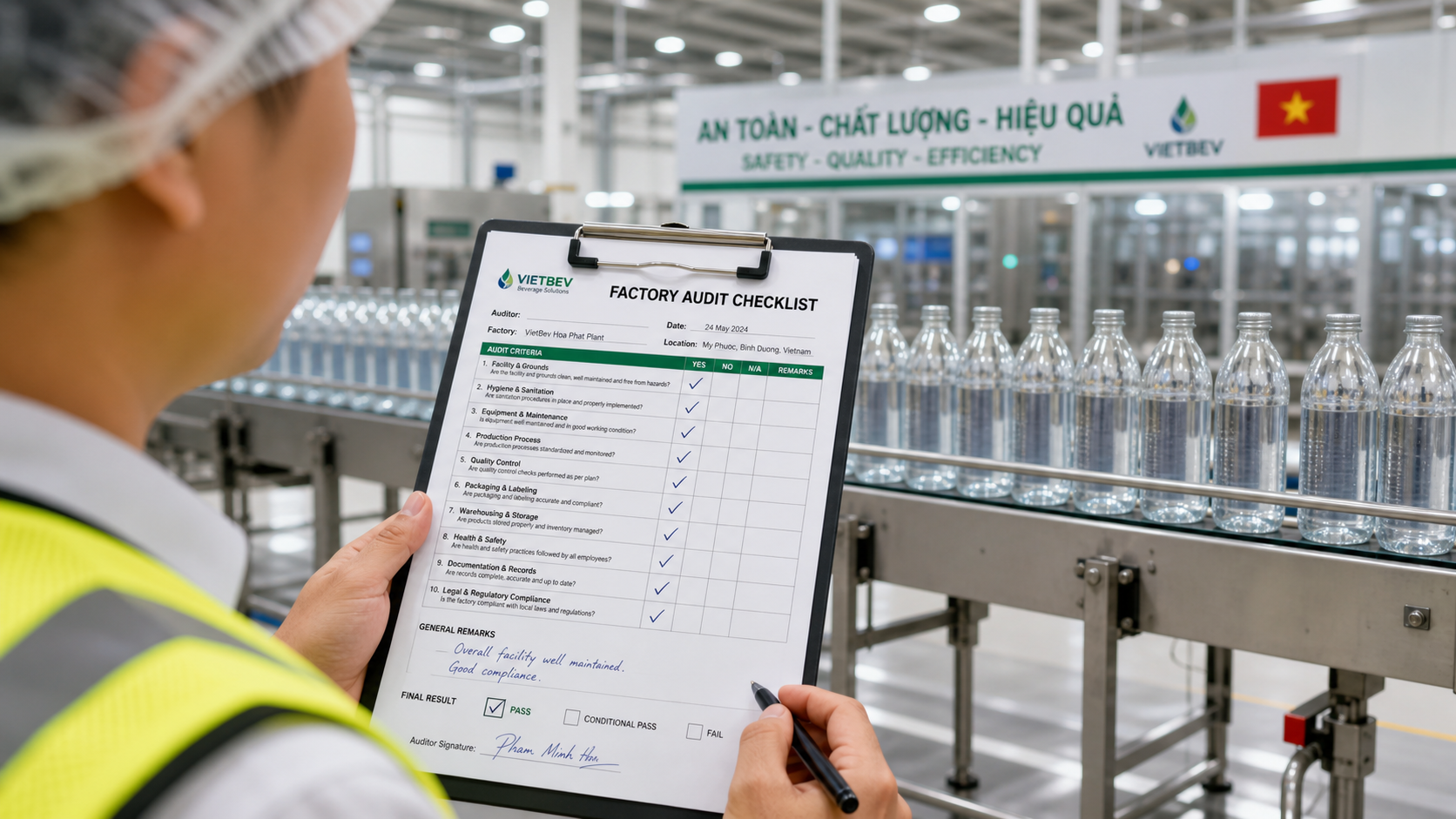 Auditing a Vietnamese Beverage Manufacturer: What to Check