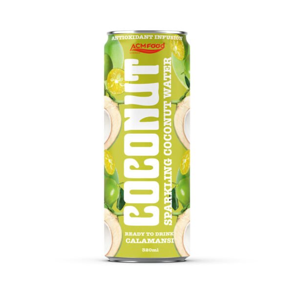 320ml Sparkling Coconut Water with Calamansi flavor