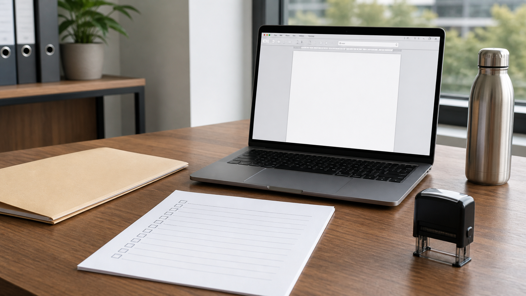 Trade agreement checklist for CPTPP certificate of origin with laptop