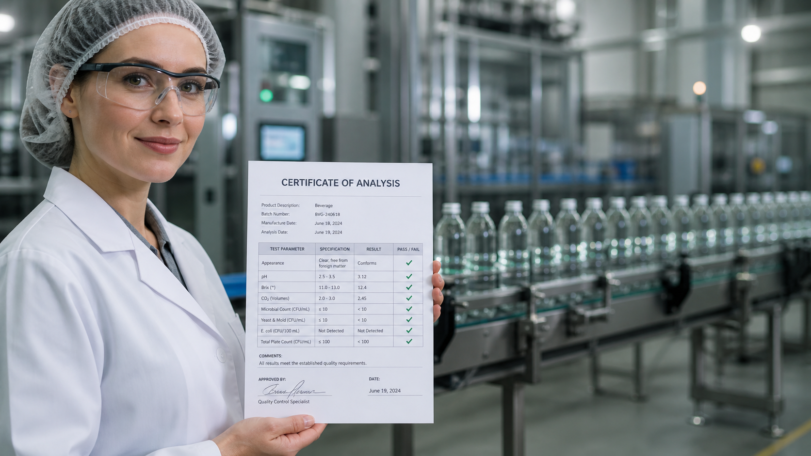 How to Read a Beverage Certificate of Analysis