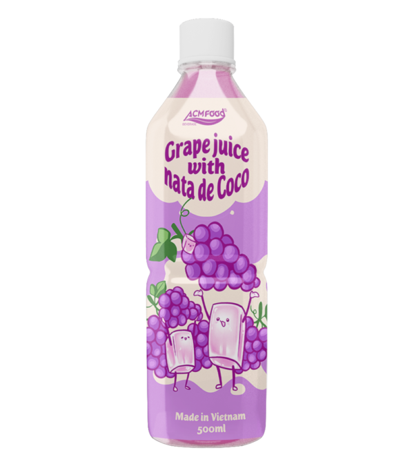 ACM Grape Juice with nata de Coco - 1