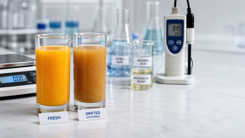Why Colour and Flavour Drift, and How Formulation Prevents It