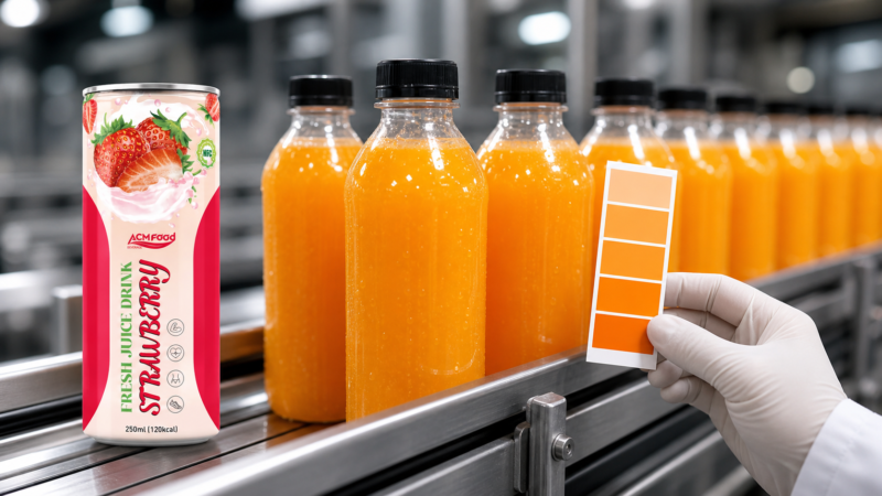 How Manufacturers Maintain Consistent Fruit Juice Taste Between Batches