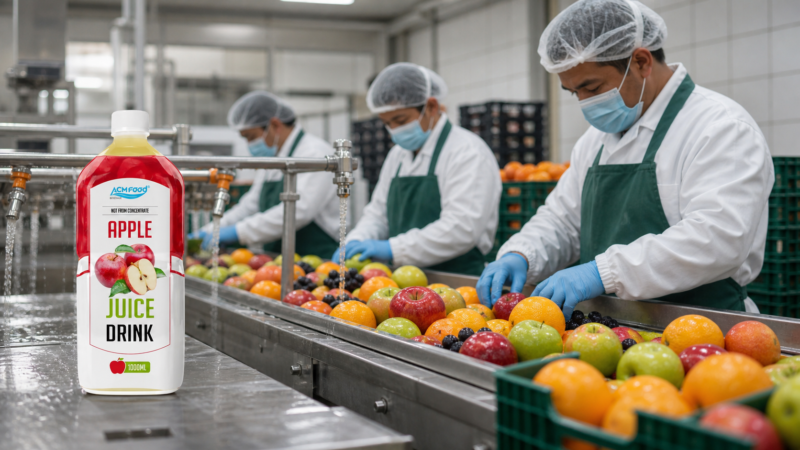 Fruit Juice Manufacturing Process: From Raw Material to Finished Product