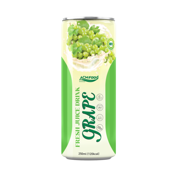 250ml ACM Green Grape Juice in can