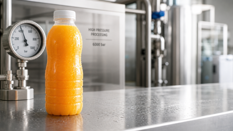 HPP for Beverages: What Cold Pressure Can and Cannot Do