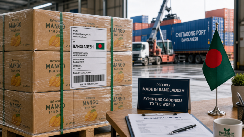 How to Import Beverages into Bangladesh