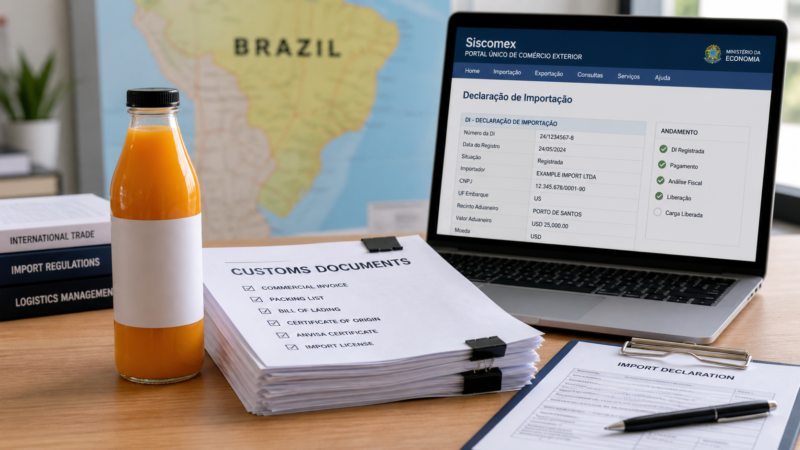 How to Import Beverages into Brazil