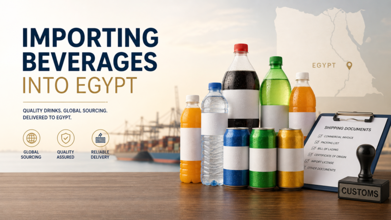 How to Import Beverages into Egypt