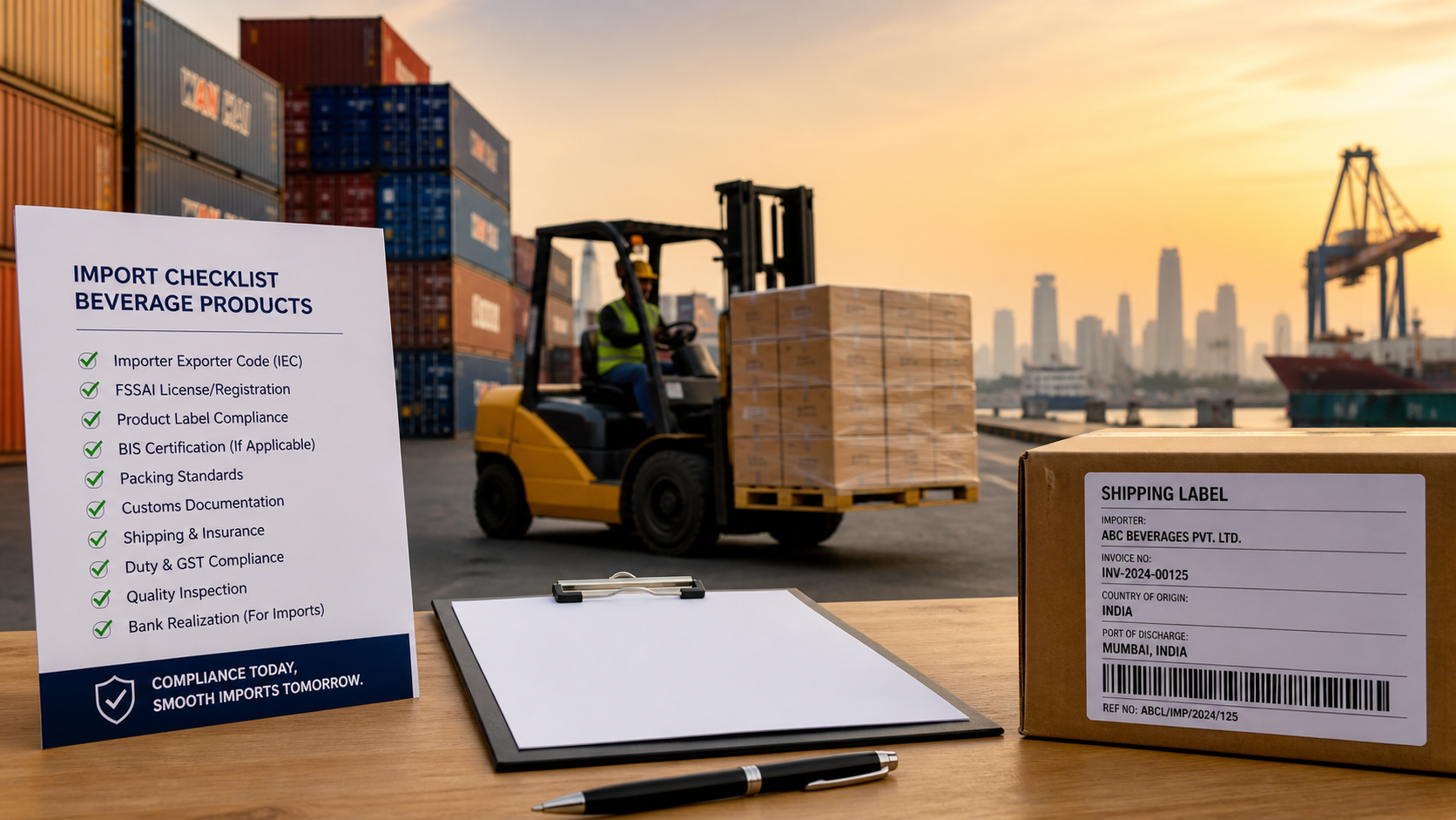 How to Import Beverages into India
