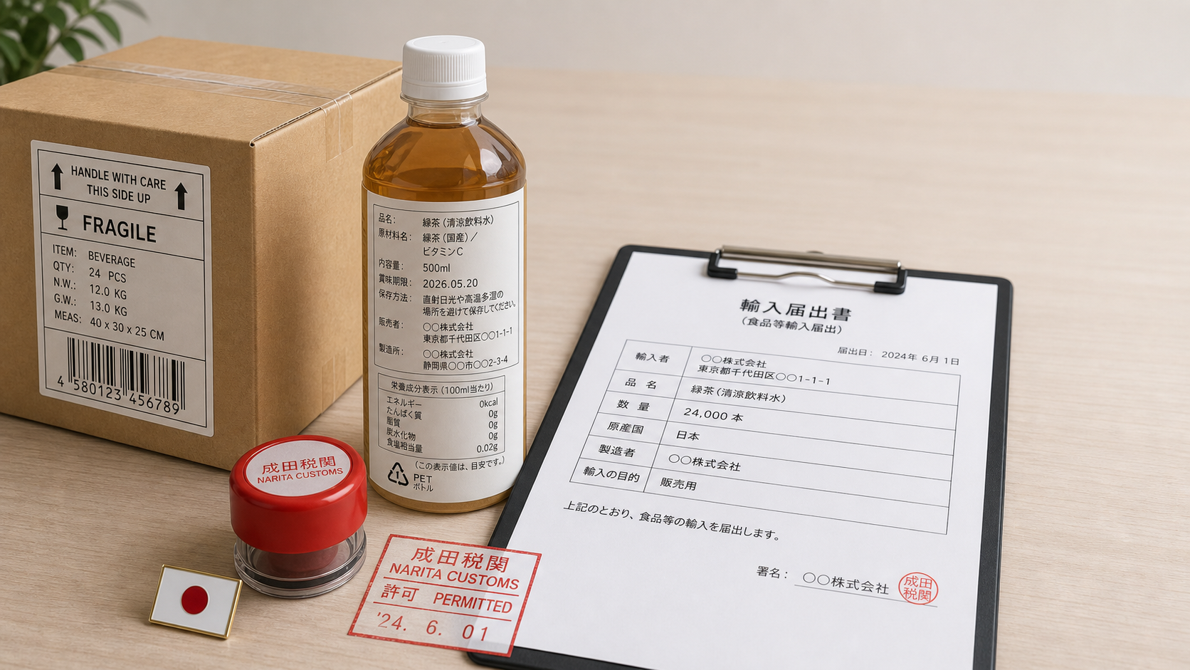 How to Import Beverages into Japan