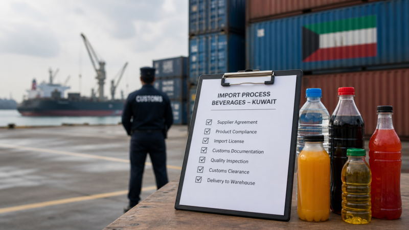 How to Import Beverages into Kuwait