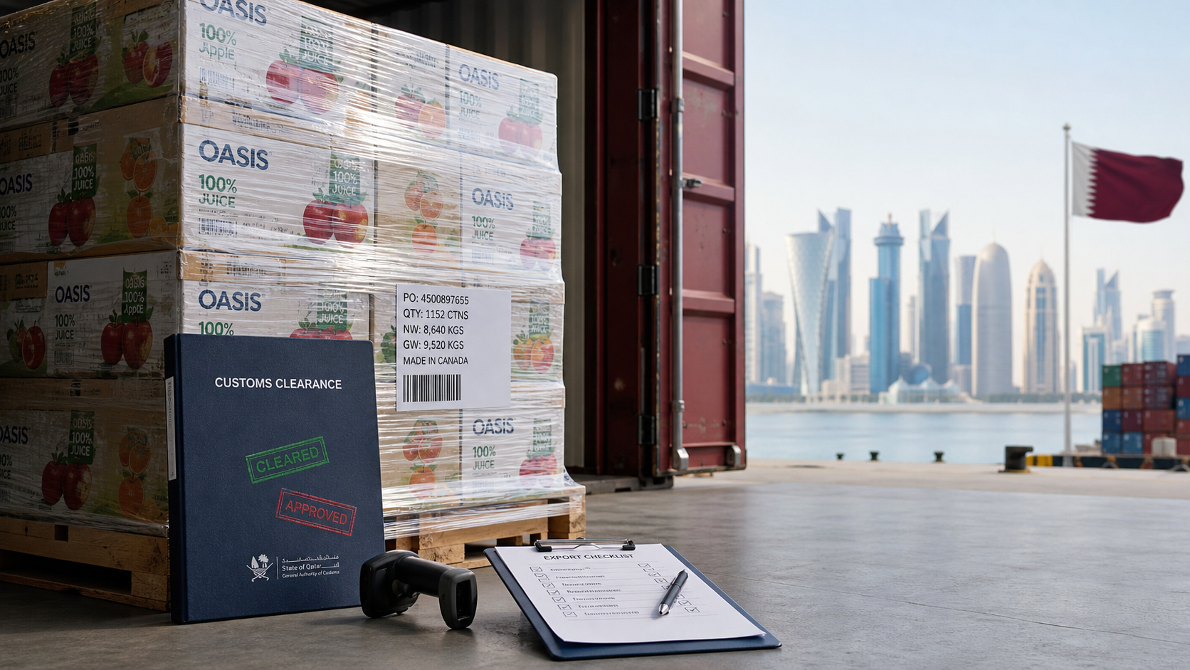 How to Import Beverages into Qatar