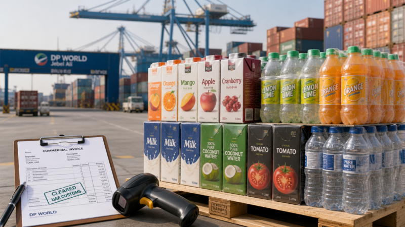 How to Import Beverages into UAE