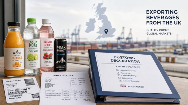 How to Import Beverages into United Kingdom