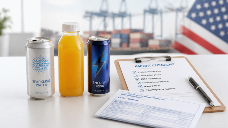 How to Import Beverages into the United States