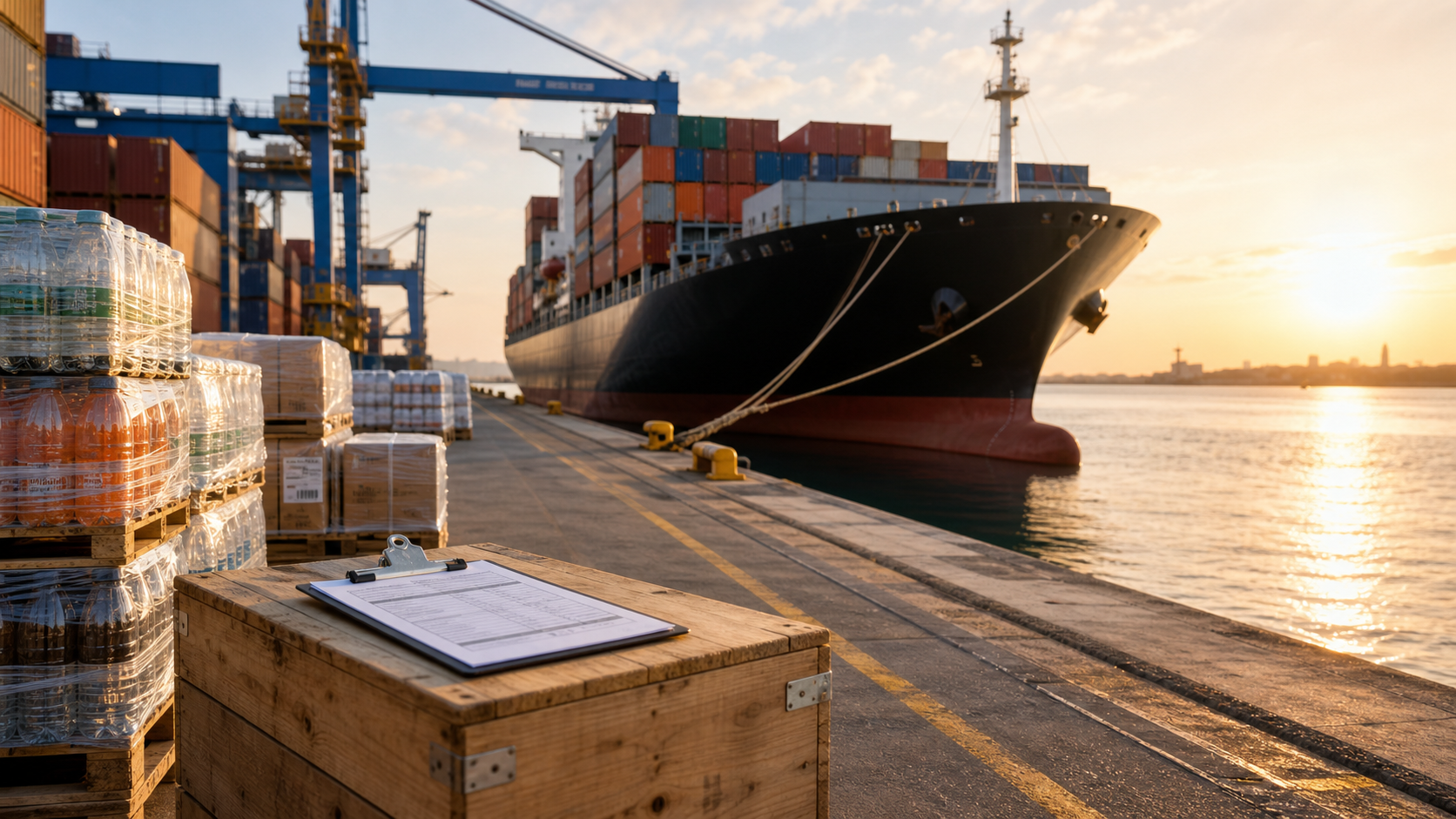 FOB or CIF? Choosing Incoterms for a Beverage Import