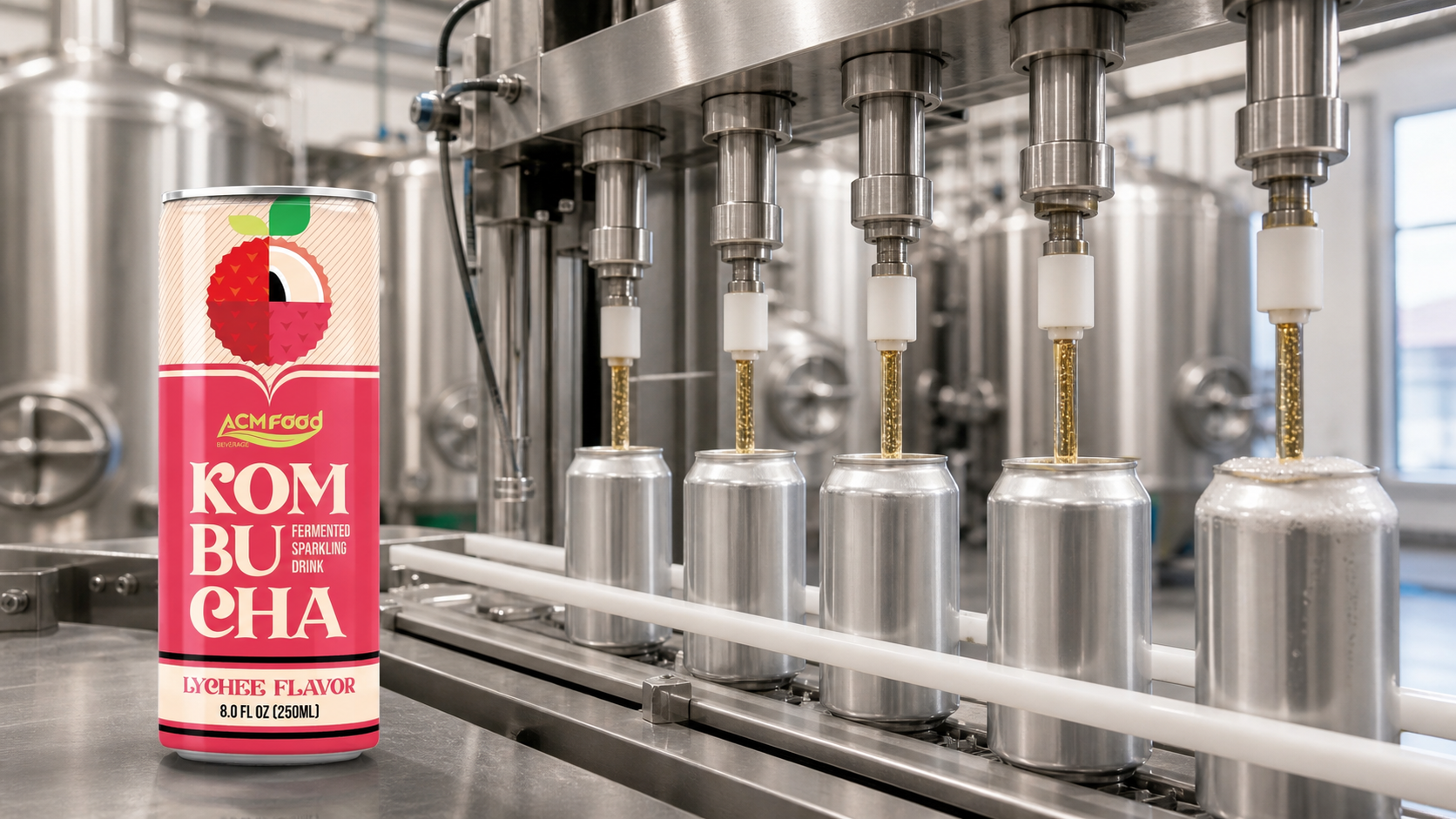 Kombucha Manufacturing for Private Label Brands