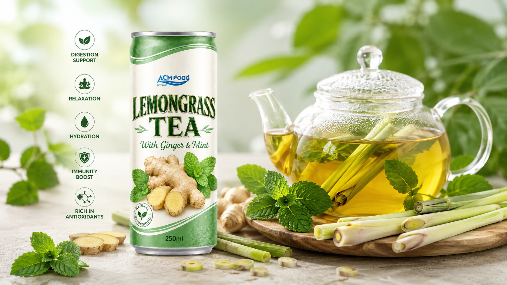 What is lemongrass peppermint tea? benefits, ingredients and uses - 1