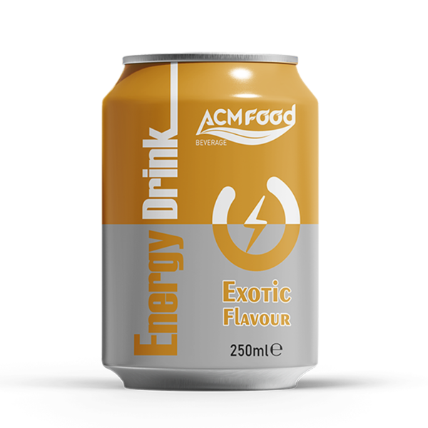 250ml ACM Energy Drink Exotic Flavour Short Can