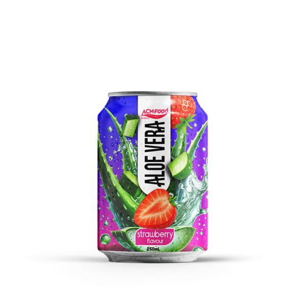 250ml Strawberry Flavored Aloe Vera Drink