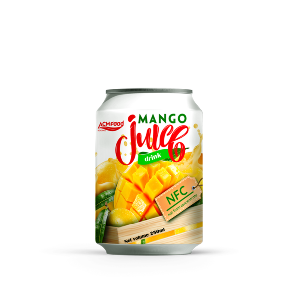 Alu-can mango NFC juice 250ml
